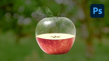 How to create transparent apple in Photoshop | Fk online education