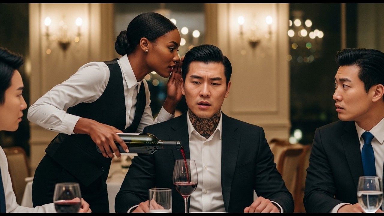 “They’re Setting You Up!” — Black Waitress Warns The Mafia Boss Before A Korean Deal