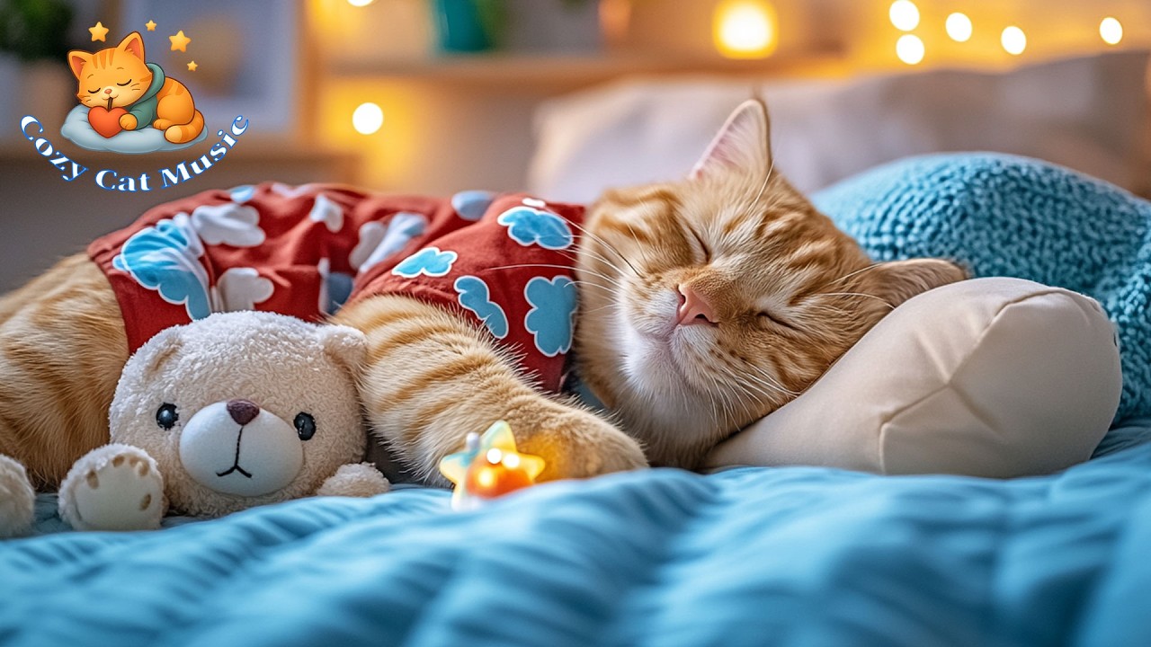 12 Hours of Calming Music for Cats 🎶 Anti Anxiety Relief Music 😽 Healing Music with Cozy Ambience