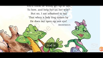 unit 5|| Marigold ||Class 5th poem ||The lazy Frog explanation in (Hindi)