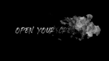 FILMORA 9 | SMOKE TEXT INTRO | EFFECTS TUTORIAL | WONDERSHARE FILMORA 9