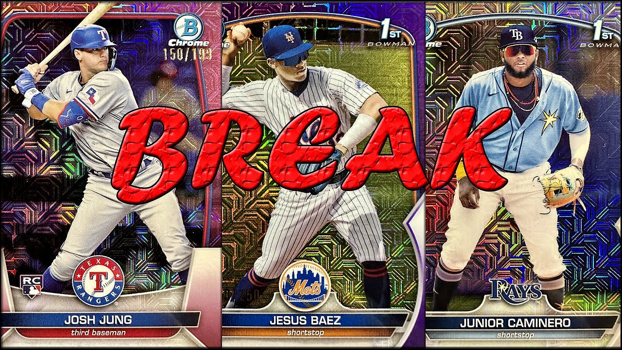 [6/18] 3 [5x] 2023 Bowman Mega Box Break YouTube