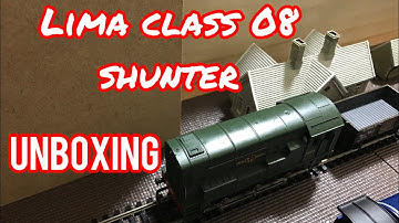 Lima class 08 shunter unboxing