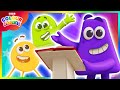 Cores em outros idiomas, sem complicação! 🌈 | Crianças aprendem cores | Colourblocks