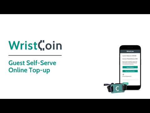 WristCoin Self Serve Online Topup Demo - video from WristCoin