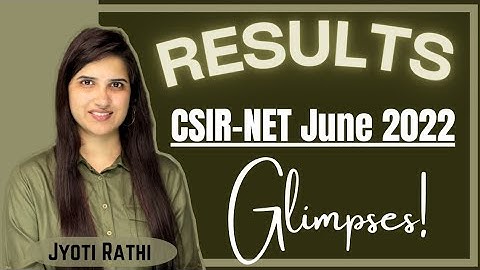 J Chemistry NET Result 2022 | CSIR NET June 2022 Result | J Chemistry App | J Chemistry Results