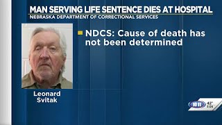 Famous Man serving life sentence dies at Lincoln hospital Wealth