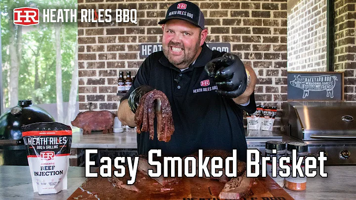 Easy Smoked Brisket Recipe on the Traeger Timberli...