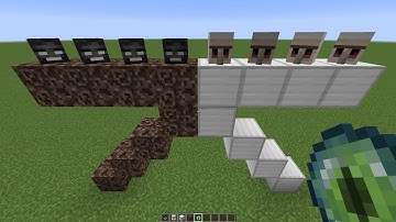what if you create a DOUBLE WITHER GOLEM in MINECRAFT