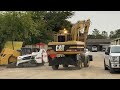 Caterpillar M318 review and walk around 718a