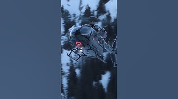 Luxurious H145 D3 landing at Courchevel Altiport #bk117 #h145 #airbushelicopters #bk117d3 #h145d3