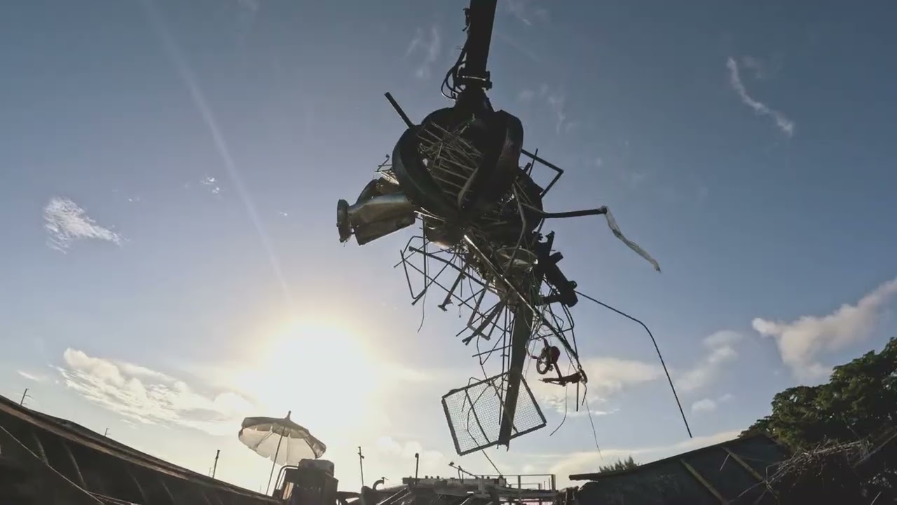 beast mode activated'''' brutal scrap yard day'''