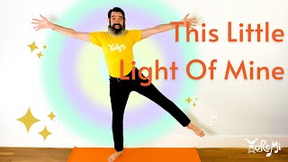 This Little Light of Mine (Star Pose & Sing Along | Kids Yoga, Music and Mindfulness with Yo Re Mi