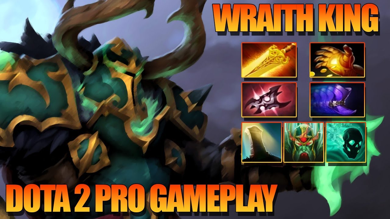 Ostarion, the Wraith King Safe Lane Hard Carry DOTA 2 Pro Gameplay