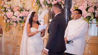 Christian Wedding Vows | Biltmore Ballrooms Atlanta, GA by The Strongs 3,190 views 3 years ago 4 minutes, 16 seconds