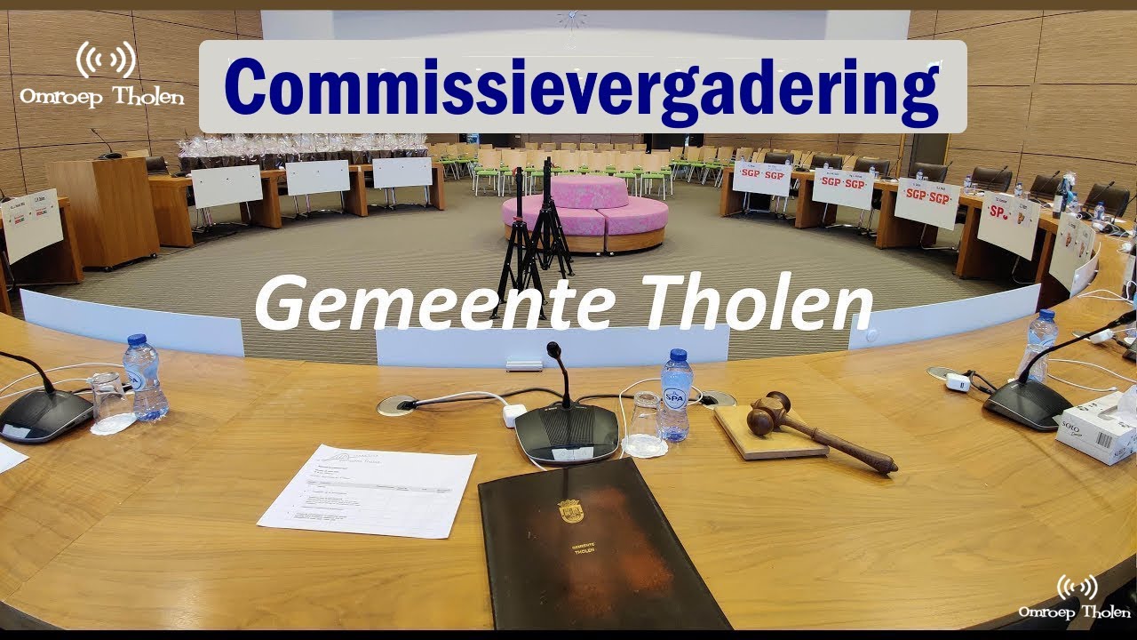 Vergadering Commissies Samenleving en Bestuurszaken - 5 maart 2024 - Omroep Tholen