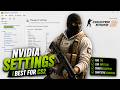 Best NVIDIA Settings for CS2 (Max FPS & Low Latency)
