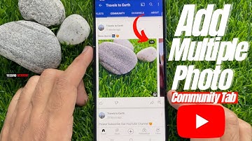 How to Add Multiple Photos in YouTube Community Post