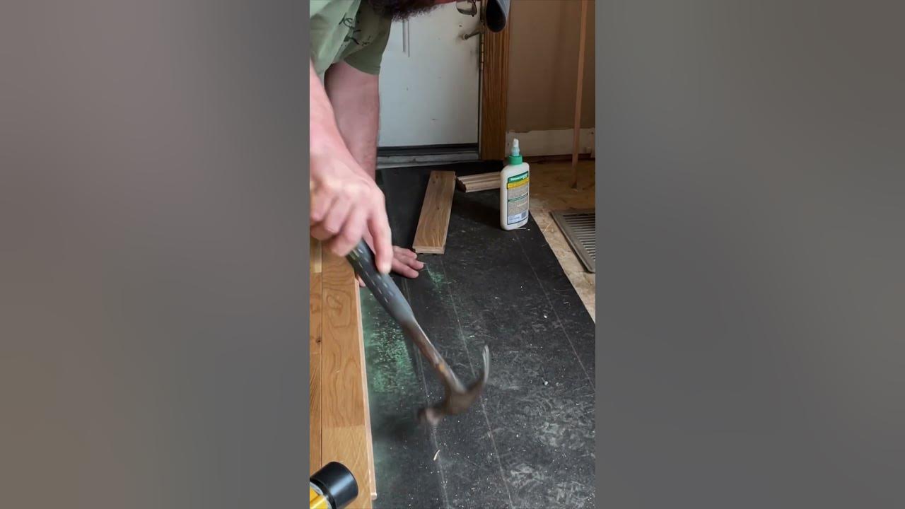 Reversing direction of hardwood flooring YouTube