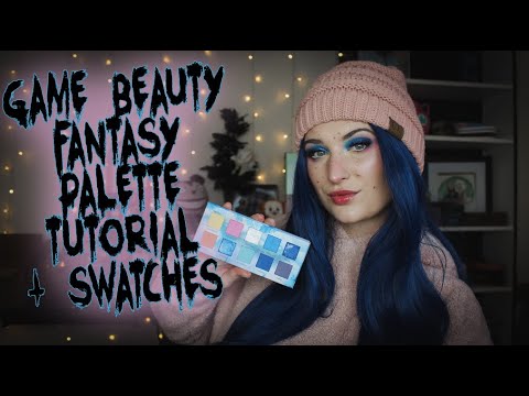 Game Beauty Fantasy Palette | Tutorial + Swatches - YouTube