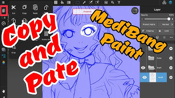 How to Copy and Paste on MediBang Paintg【Tutorial】