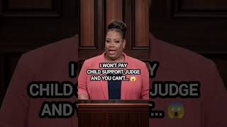 Ex-Wife Starts Laughing When Asked To Pay Child Support.