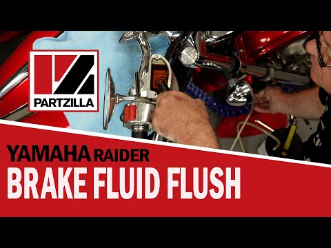 How to Flush the Brakes on a Yamaha Raider | Motorcycle Brake Flush and Bleed | Partzilla.com