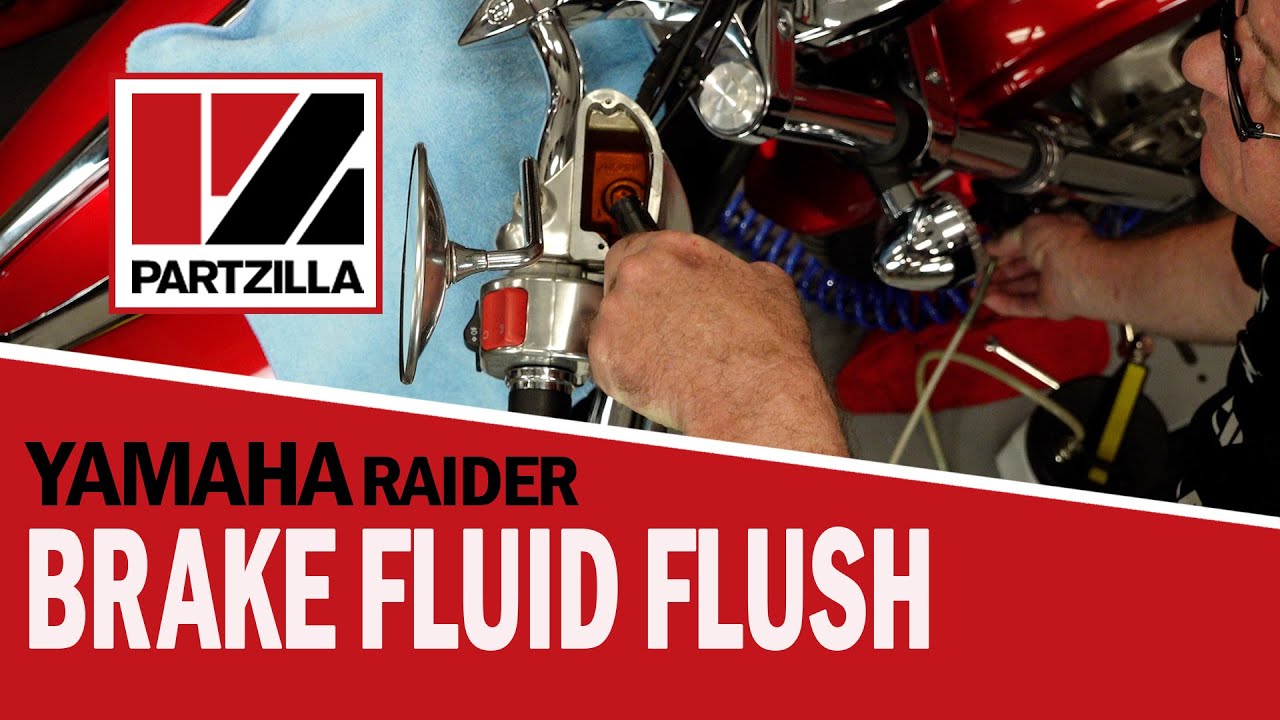 How to Flush the Brakes on a Yamaha Raider Motorcycle Brake Flush and