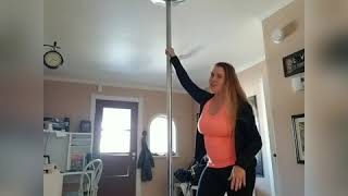 Pole Fitness | How To Front Hook & Back Hook Spin