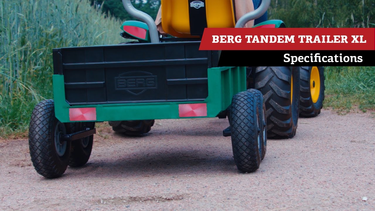 BERG Tandem Trailer XL Go-kart