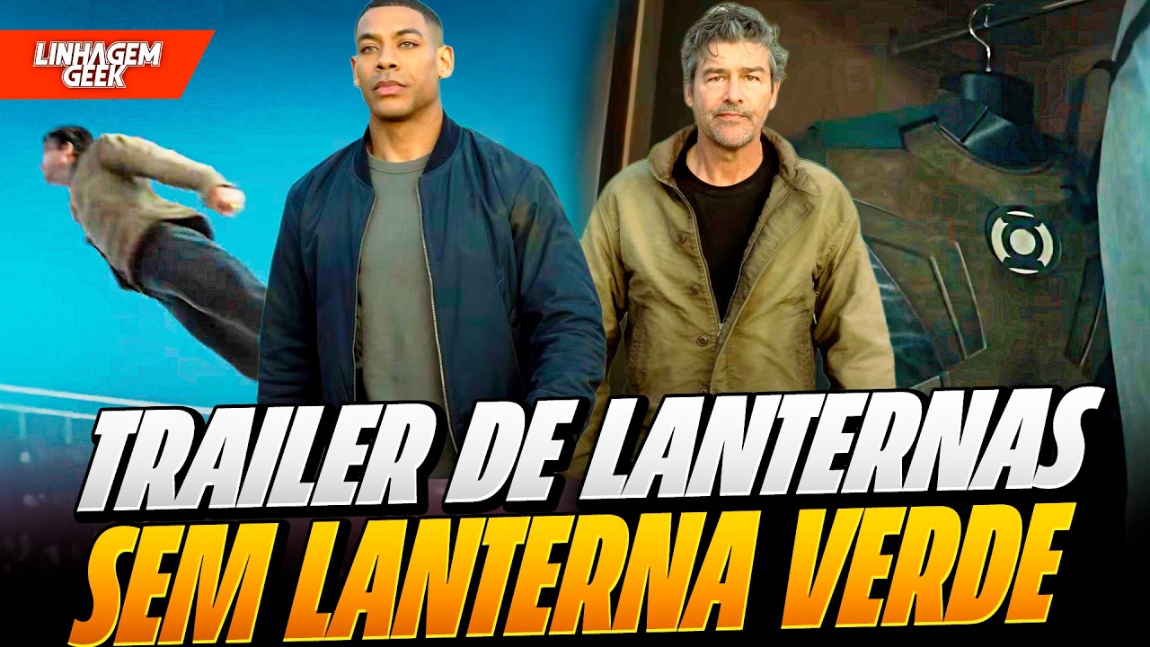 CADÊ OS LANTERNAS? TRAILER DE LANTERNAS DCU