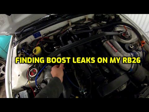 R32 GTR - RB26DETT Searching for boost leaks!!! - YouTube