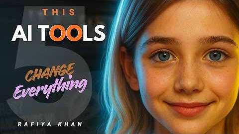 5 AI Tools That Will Change EVERYTHING in 2026!