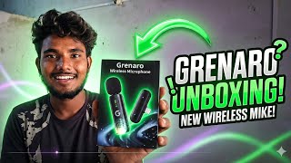 Grenaro Wireless Microphone Unboxing & Review | Best Budget Mic? 🎙️