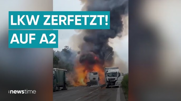 Mutter und Sohn sterben bei Unfall mit Lkw auf A2