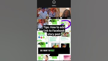 How to add clickable link on Facebook Story post in 2024 #meta  #tips  #shorts
