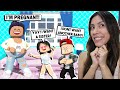 TELLING MY KIDS IM PREGNANT *In Real Life* (Roblox Bloxburg Roleplay)