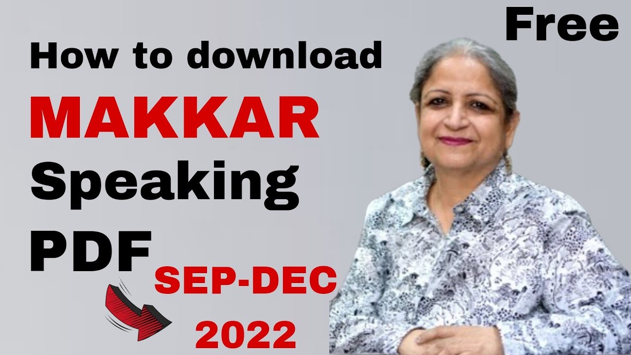 Makkar Pdf Out (Sep-Dec 2022)