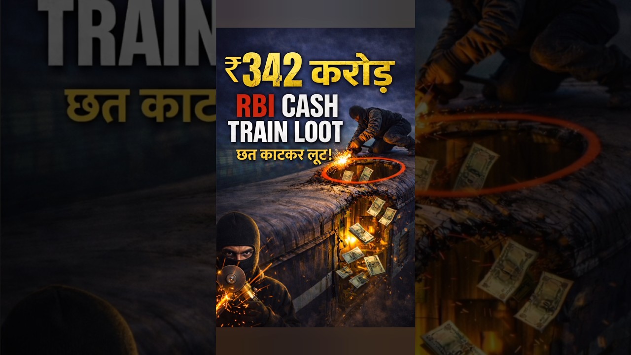 RBI Train Loot 2016 | चलती ट्रेन की छत काटकर करोड़ों उड़ाए