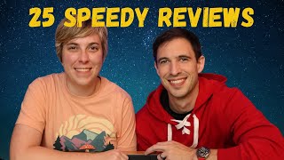 25 SPEEDY REVIEWS | Board Game Perspective