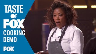 Celebrity Chef Nyesha Arrington Cooking Demo: Pan-Seared Rib Eye Steak | FOOD CLUB FOX Net Worth