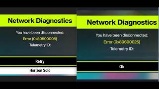 Fix Forza Horizon 6 Error Code 0x80600025/0x80600008/0x80600233 Network Disconnected Error PC