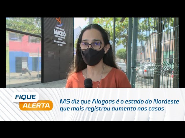 MS diz que Alagoas é o estado do Nordeste que mais registrou aumento nos casos de Dengue