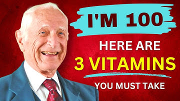 Doctor Reveals The 3 Vitamins You Must Take To Live Longer