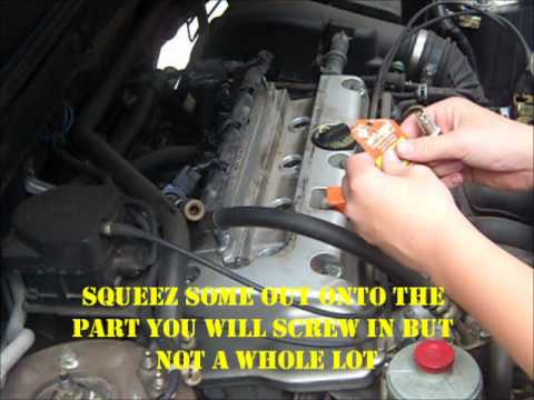 How to change spark plugs honda crv 1998 #2