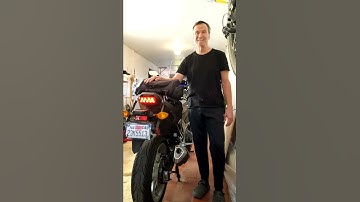 Vizi-Tec SupaBrake 3 brake light modulator installed on 2016 Honda NC700XD