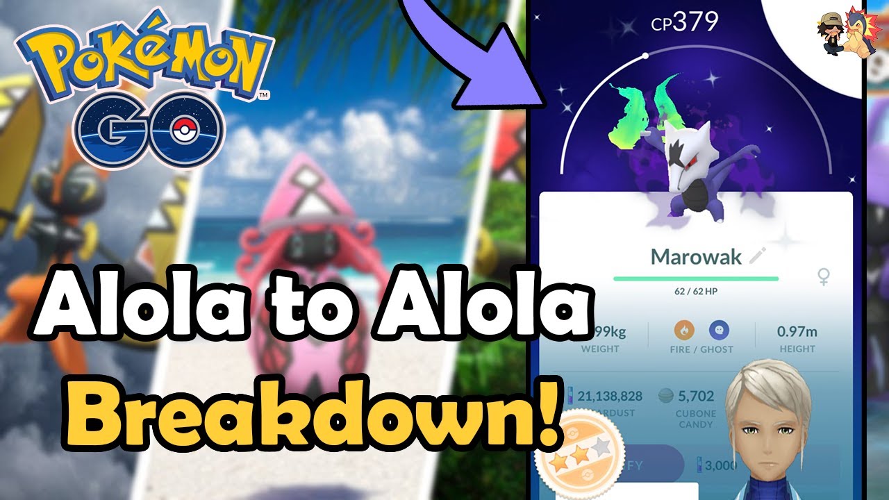 Pokémon Go Alola to Alola research steps, best Choose Path choice