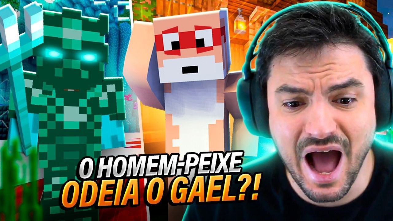 ENCONTREI O HOMEM-PEIXE NO MINECRAFT #3.71