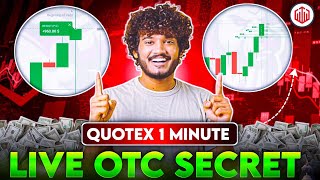 Quotex 1 Minute Trading Strategy 🔥 | OTC Market Psychology Pattern Secret 🧠
