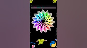 Python Turtle 🐢 graphics #coding #python #shorts